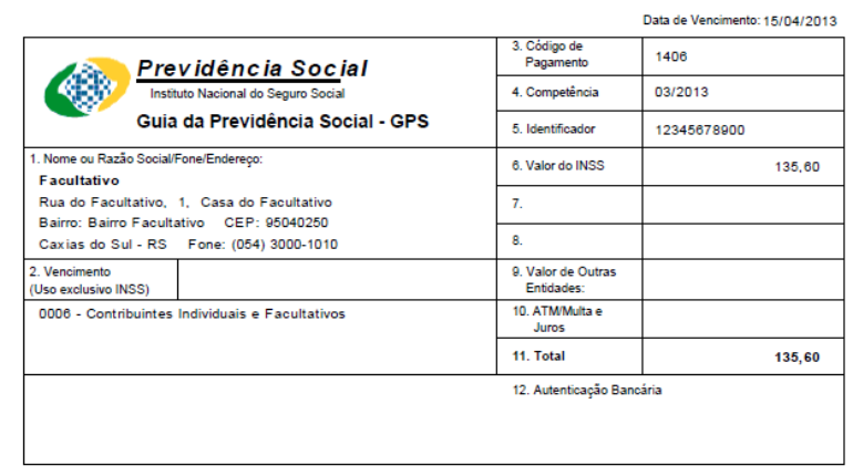 Previdência Social Gps 2024 0879